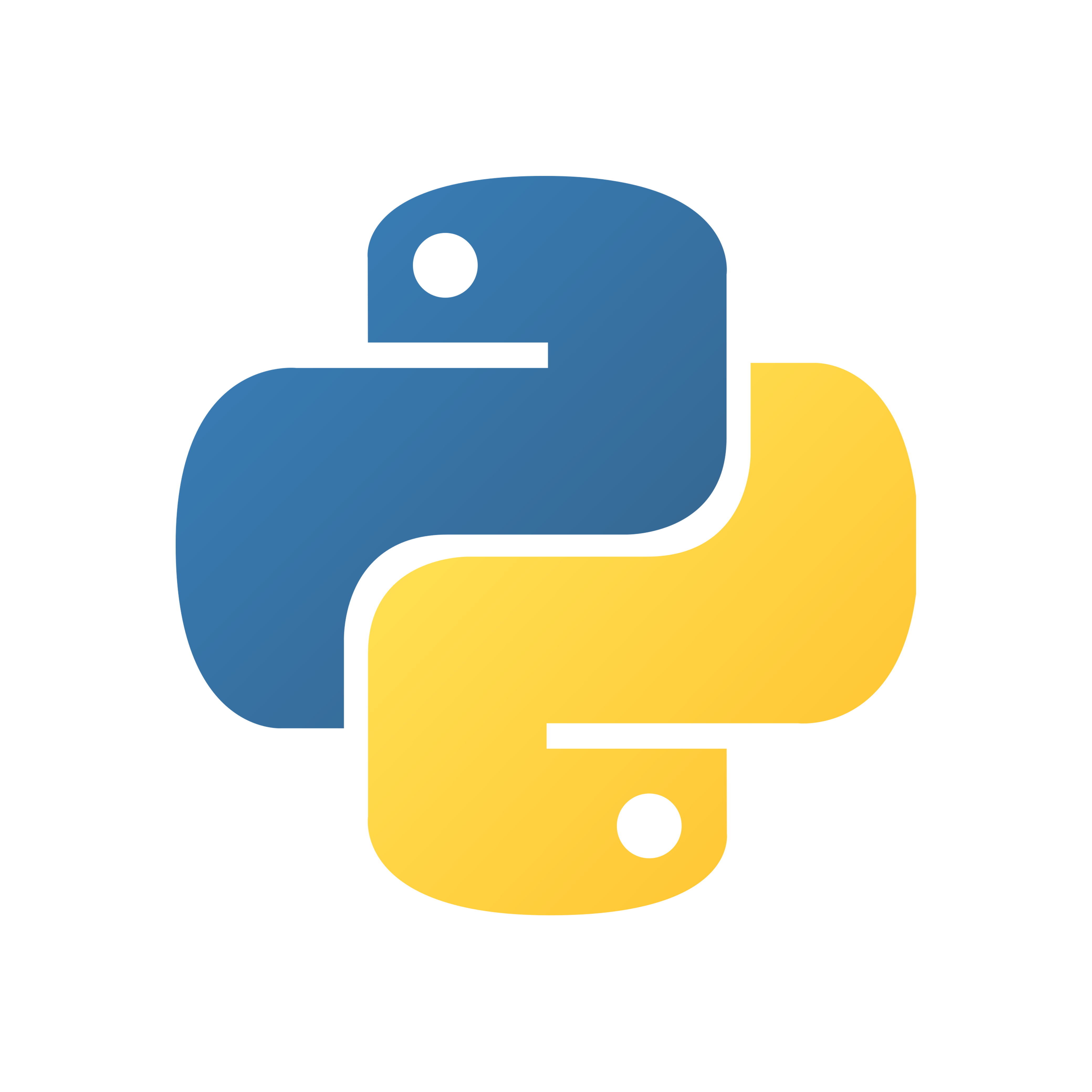 Python programming language logo